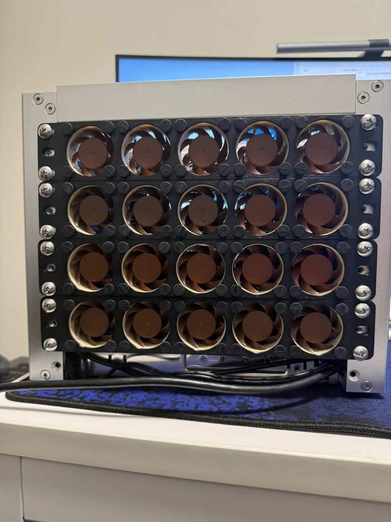 The Noctua Wall