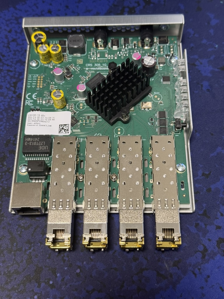 MikroTik CRS305 PCB